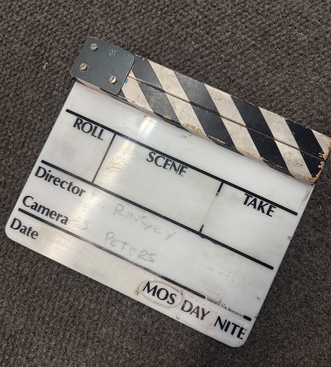 Camera Slate (Black & White)